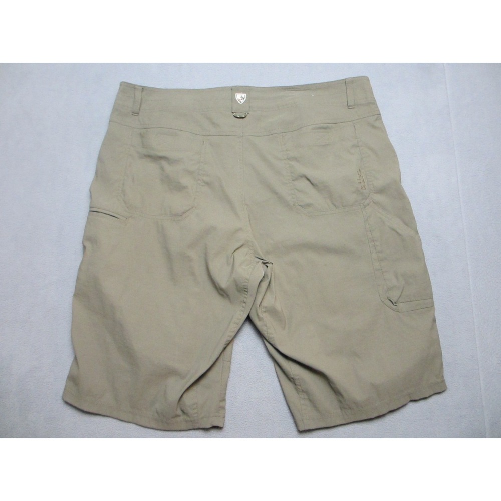 Kuhl Shorts Mens 40 Olive Green Nylon Stretch Cargo Renegade Hiking Outdoor - Picture 7 of 16